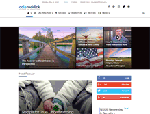Tablet Screenshot of coleruddick.com
